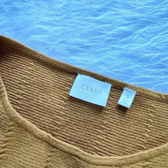 Cyrus Mustard Soft Knit Sweater - Picture 2 of 4